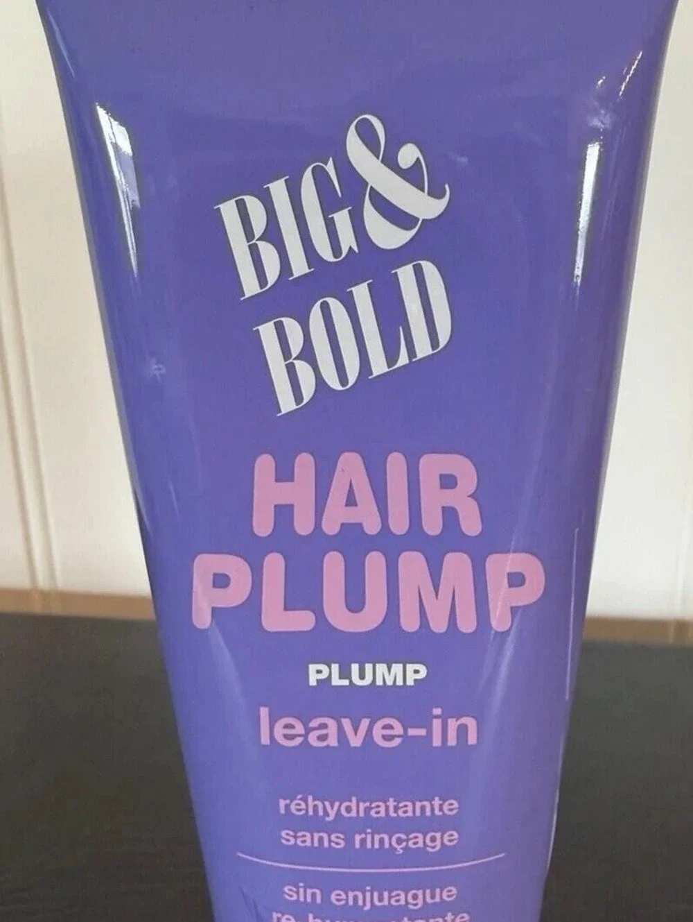 Big & Bold Hair Plump Leave-In Cream Thickening Volumizing Treatment 4oz New